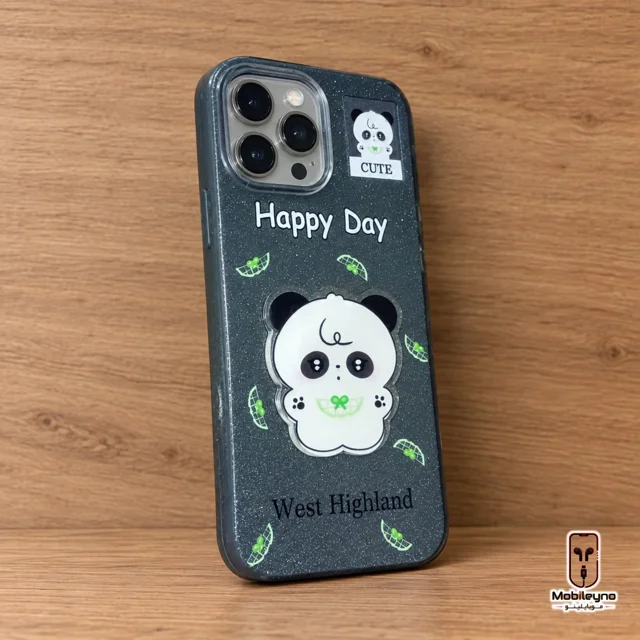 قاب طرحدار فانتزی Happy Cute آیفون ۱۳ پرومکس