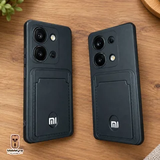 Xiaomi Redmi Note 14s Charming Card Holder Case Black