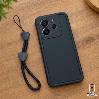 Xiaomi Redmi Note 14 Matte Jelly Case Kind Heart with Free Charm