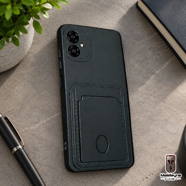 Samsung Galaxy A07 Charming Card Holder Case Black