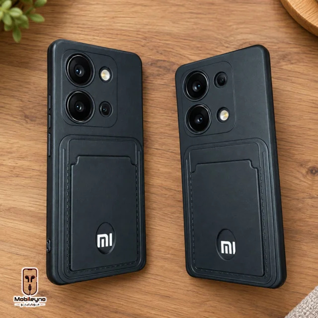 Xiaomi Redmi Note 13 Pro Charming Card Holder Case Black