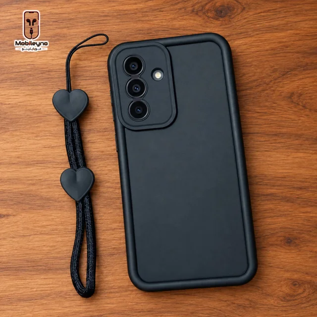 Samsung Galaxy A55 Matte Jelly Case Kind Heart with Free Charm