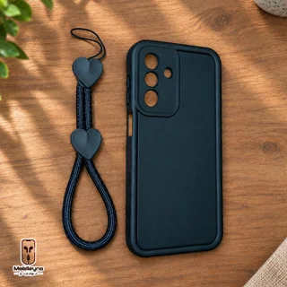 Samsung Galaxy A26 Matte Jelly Case Kind Heart with Free Charm