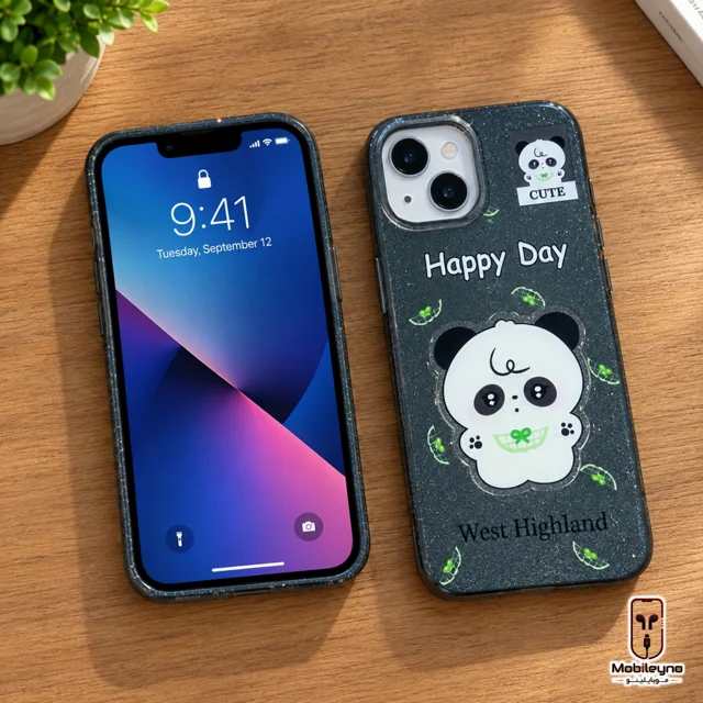 قاب طرحدار فانتزی Happy Cute آیفون ۱۳