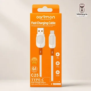 کابل تبدیل USB به تایپ‌سی Oarimon مدل C25 یک متری ۶ آمپر